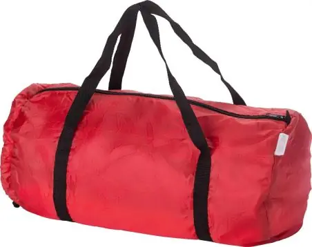 Bolsa plegable RPET 210D con cremallera