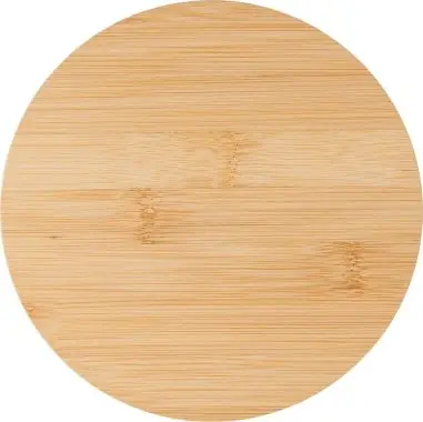 Ensaladera borosilicato 1200 ml con tapa de bambú
