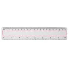 Regla flexible plástico 20 cm doble escala