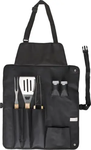 Set de barbacoa Hugo | Inox | Ecológica Personalizada 102631