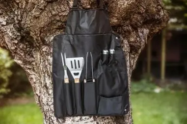 Set de barbacoa Hugo | Inox | Ecológica Personalizada 102631