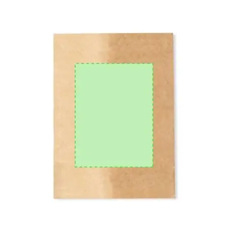 Bolsa kraft grande de papel reciclado 50 g/m²