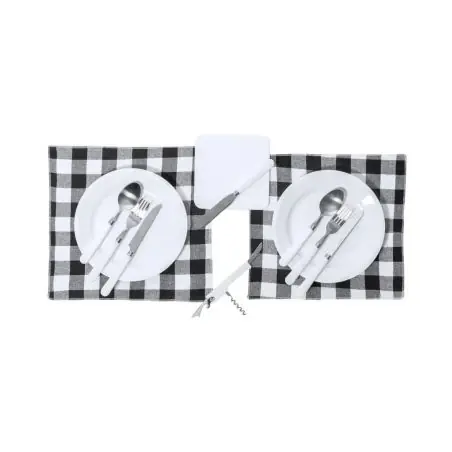 Set picnic 2 servicios funda RPET 600D