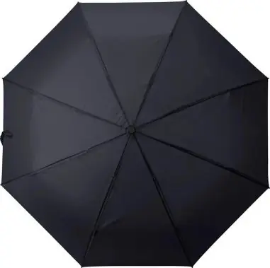 Paraguas plegable rPET pongee 8 paneles mango roble
