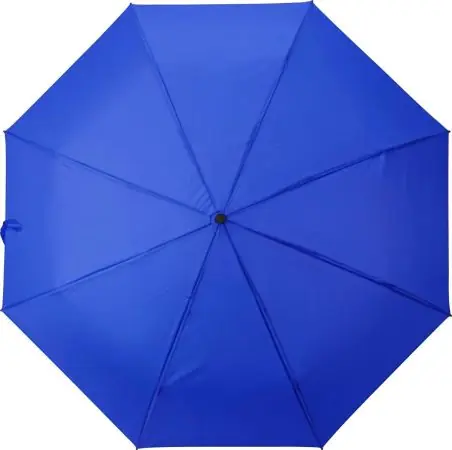 Paraguas plegable rPET pongee 8 paneles mango roble