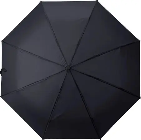 Paraguas plegable rPET pongee 8 paneles mango roble