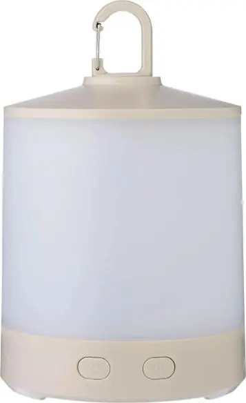 Luz camping ABS RGB 8 colores linterna desmontable 800 mAh