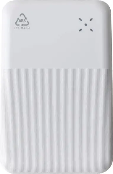 Power bank ABS reciclado 10000 mAh relieve