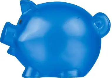 Hucha PS reciclado con forma de cerdito