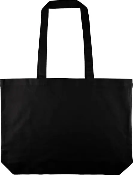 Bolsa tote algodón 140 g/m² refuerzo 10 cm