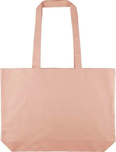 Bolsa tote algodón 140 g/m² refuerzo 10 cm
