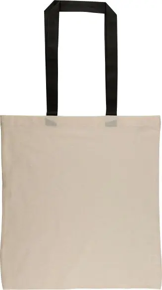 Bolsa tote algodón 140 g/m² asas color