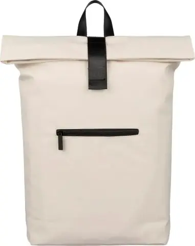 Mochila rolltop PU reciclado 19 L portátil 16"
