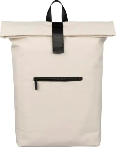 Mochila rolltop PU reciclado 19 L portátil 16"
