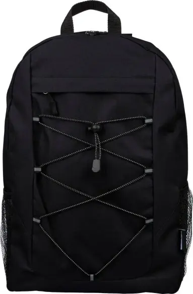 Mochila deportiva rPET 600D con bandas elásticas