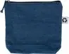 Neceser denim reciclado 21x18.5cm cremallera etiqueta - Imagen 11