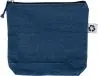 Neceser denim reciclado 21x18.5cm cremallera etiqueta - Imagen 12