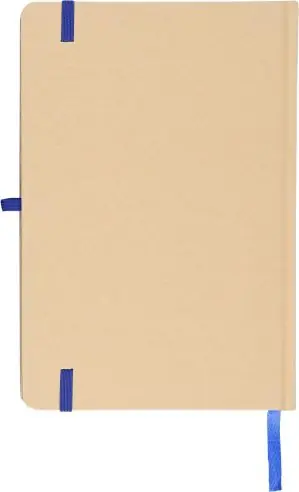 Cuaderno Kraft A5 80p 70gsm aluminio efecto espejo FSC