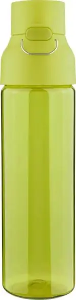 Botella Tritan Bliss 750 ml cierre botón asa transporte PP