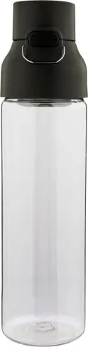 Botella Tritan Dune 750 ml cuerpo transparente cierre botón