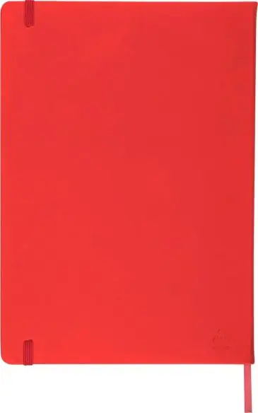 Cuaderno A4 PU reciclado 96p 65gsm FSC banda elástica
