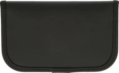 Funda rPET 600D PU llaves tarjetas RFID velcro llavero