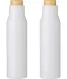 Botella termo acero 500 ml tapón símil bambú - Imagen 37