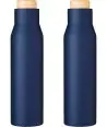 Botella termo acero 500 ml tapón símil bambú - Imagen 54