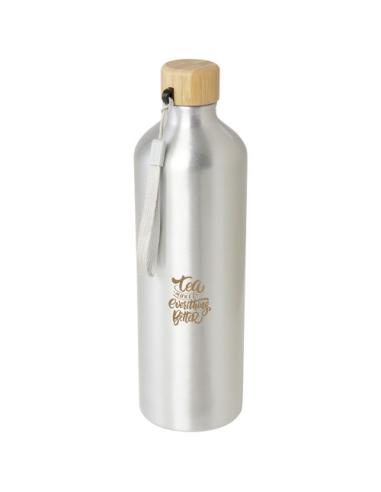 Bidón de aluminio reciclado de 1000 ml con certificación RCS "Malpeza"