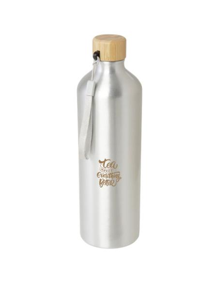 Bidón de aluminio reciclado de 1000 ml con certificación RCS "Malpeza"