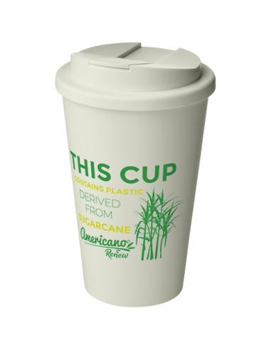 Vaso con aislamiento de 350 ml con tapa antigoteo "Americano®­­ personalizado AENEKALU®­­ CEPOG