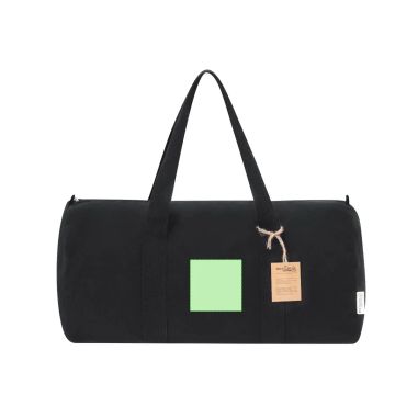 Bolso canvas reciclado con cremallera
