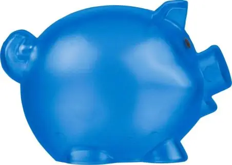 Hucha PS reciclado con forma de cerdito