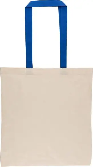 Bolsa tote algodón 140 g/m² asas color