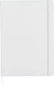Cuaderno A4 PU reciclado 96p 65gsm FSC banda elástica