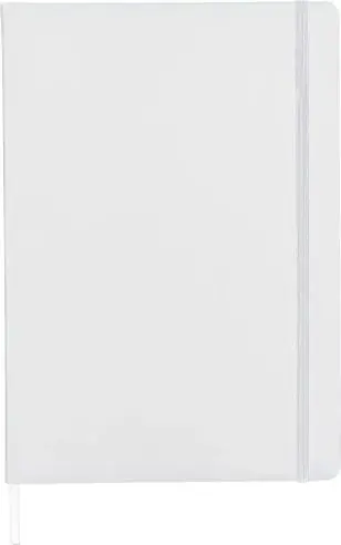Cuaderno A4 PU reciclado 96p 65gsm FSC banda elástica