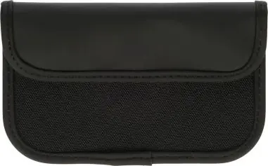 Funda rPET 600D PU llaves tarjetas RFID velcro llavero