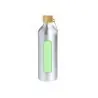 Bidón aluminio 800 ml tapón bambú mosquetón libre BPA - Imagen 3