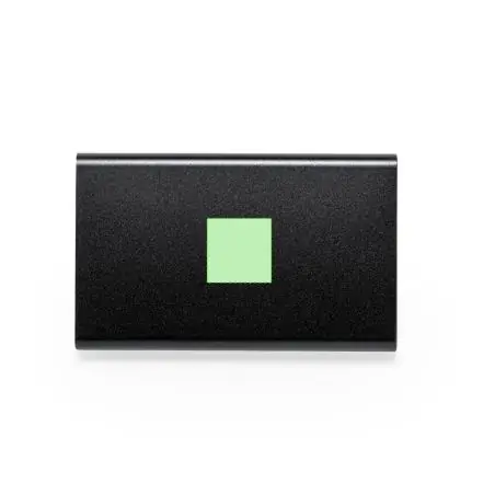 Batería externa aluminio 4000 mAh USB Tipo C indicador LED