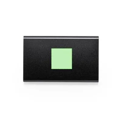 Batería externa aluminio 4000 mAh USB Tipo C indicador LED