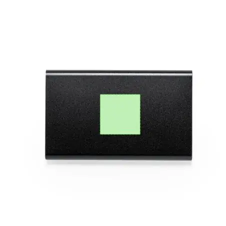 Batería externa aluminio 4000 mAh USB Tipo C indicador LED