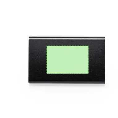 Batería externa aluminio 4000 mAh USB Tipo C indicador LED