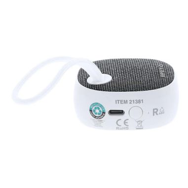 Altavoz solar ABS reciclado RPET 3W Bluetooth 5.3 RCS
