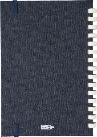 Cuaderno Ilias rPET A5 80h 70gsm espiral cartón FSC