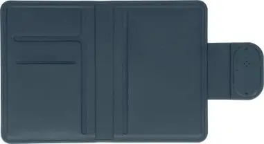 Portapasaportes PU reciclado localizador FindMy FindHub