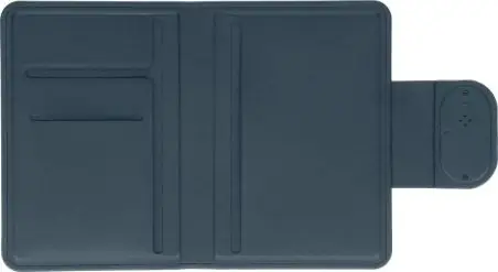 Portapasaportes PU reciclado localizador FindMy FindHub