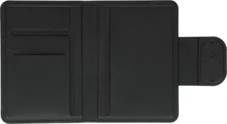 Portapasaportes PU reciclado localizador FindMy FindHub
