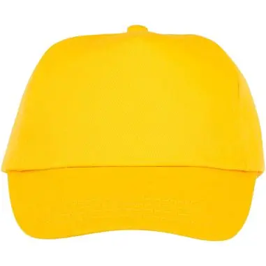Gorra infantil de 5 paneles algodón 175 g/m²