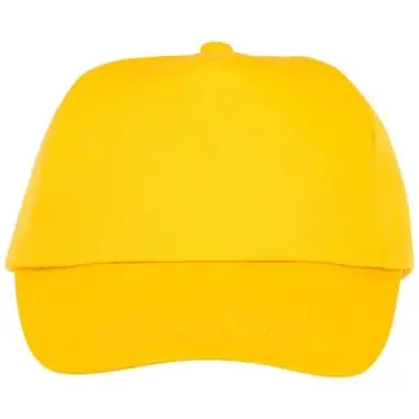 Gorra infantil de 5 paneles algodón 175 g/m²