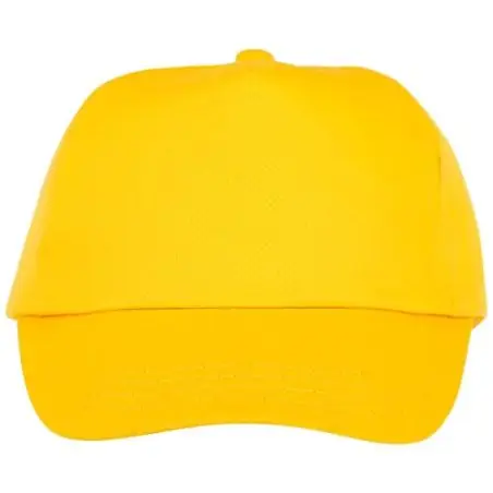 Gorra infantil de 5 paneles algodón 175 g/m²